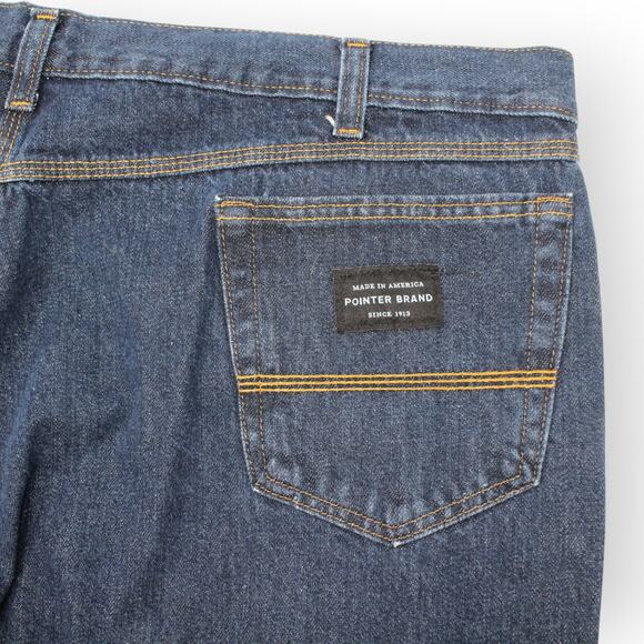 44x34 (actual 43x31) POINTER BRAND Jeans MadeInUSA Vintage - Picture 4 of 14